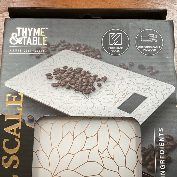 Thyme & Table Luxe Collection Digital Scale New in Box - Picture 4 of 14